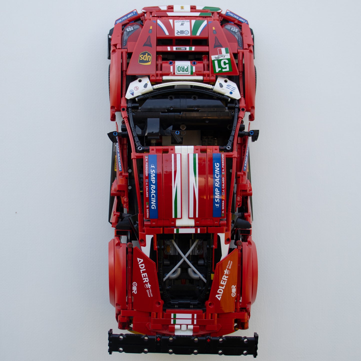 Vægophæng til LEGO Ferrari 488 GTE "AF CORSE #51"