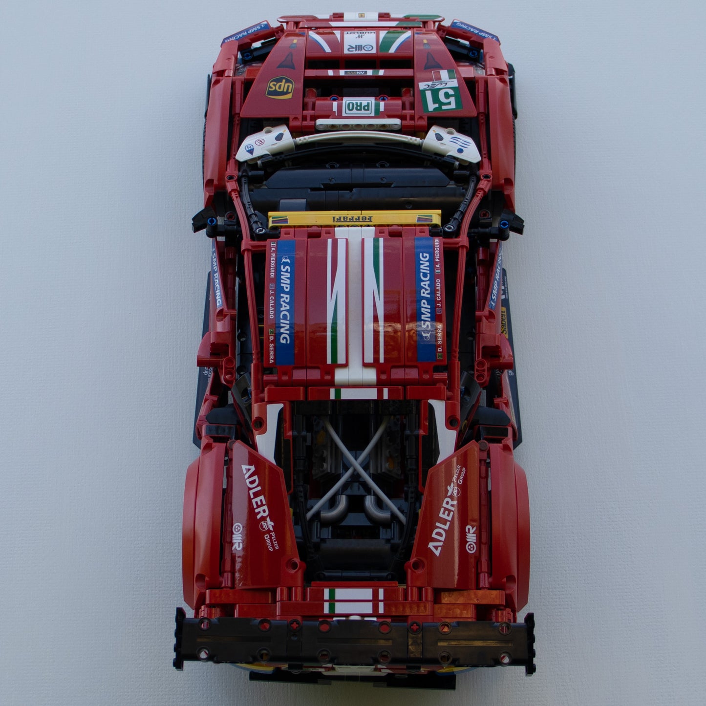 Vægophæng til LEGO Ferrari 488 GTE "AF CORSE #51"